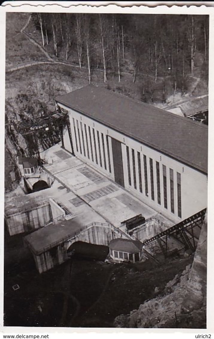 Foto Saalburg - Maschinenhaus - Kraftwerk - 1930 - 8*5cm (44876) - Orte