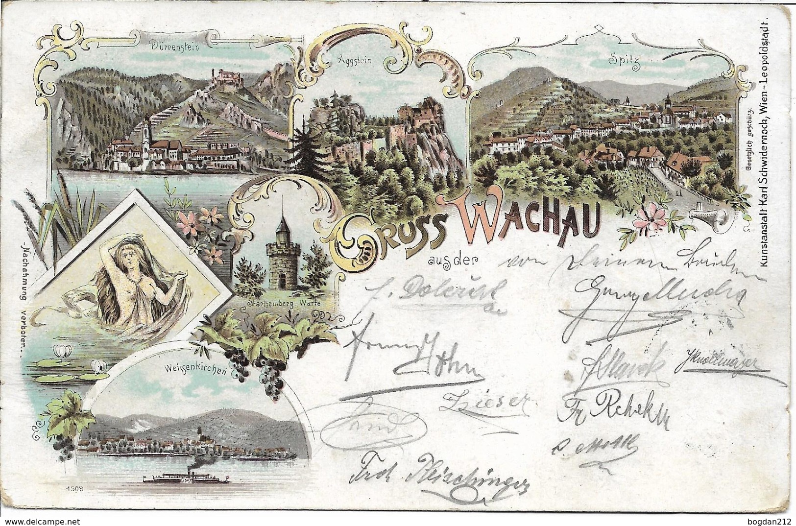 1903 - WACHAU , Gute Zustand , 2 Scan - Wachau