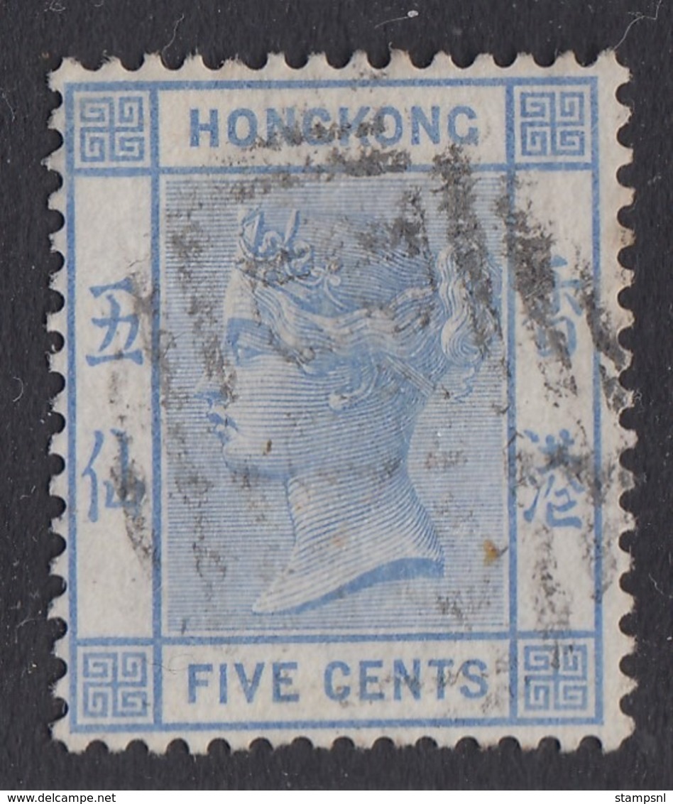 Hong Kong - 1880 - 5c Yv.30 - Used - Nuovi