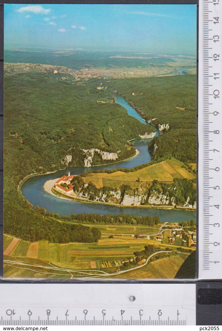 Kloster Weltenburg Donaudurchbruch Mit Befreiungshalle Und Kelheim Ungelaufen ( AK 408 )  Günstige Versandkosten - Kelheim