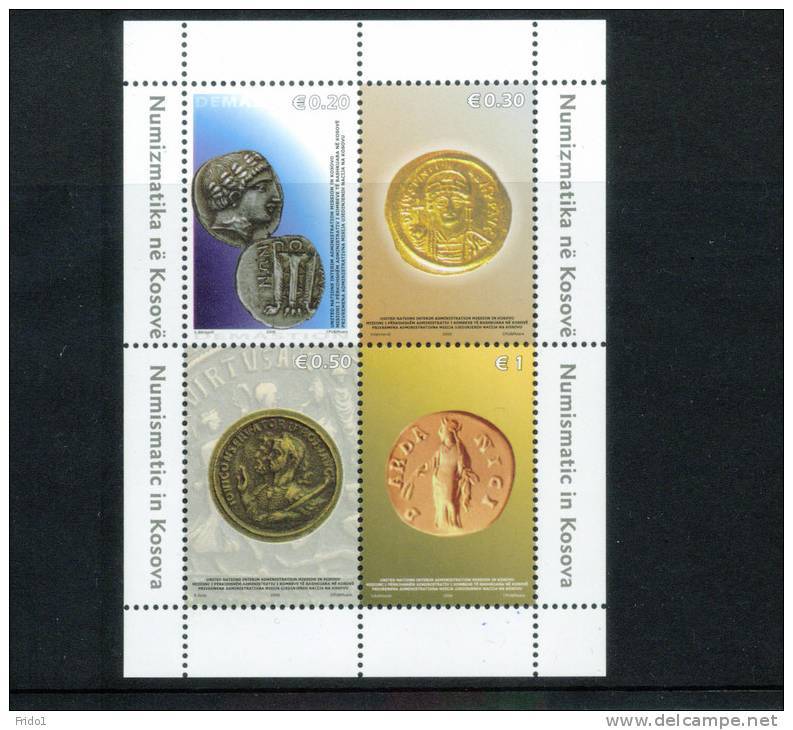 Kosovo 2006 Muenzen / Coins Michel Block 4 Postfrisch / Unmounted Mint - Kosovo