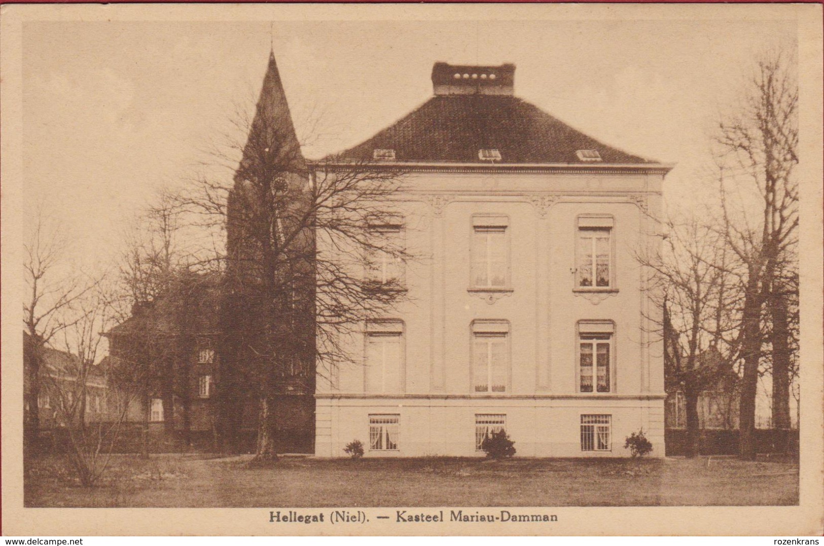 Niel Hellegat Kasteel Mariau-Damman  (In Zeer Goede Staat) - Niel