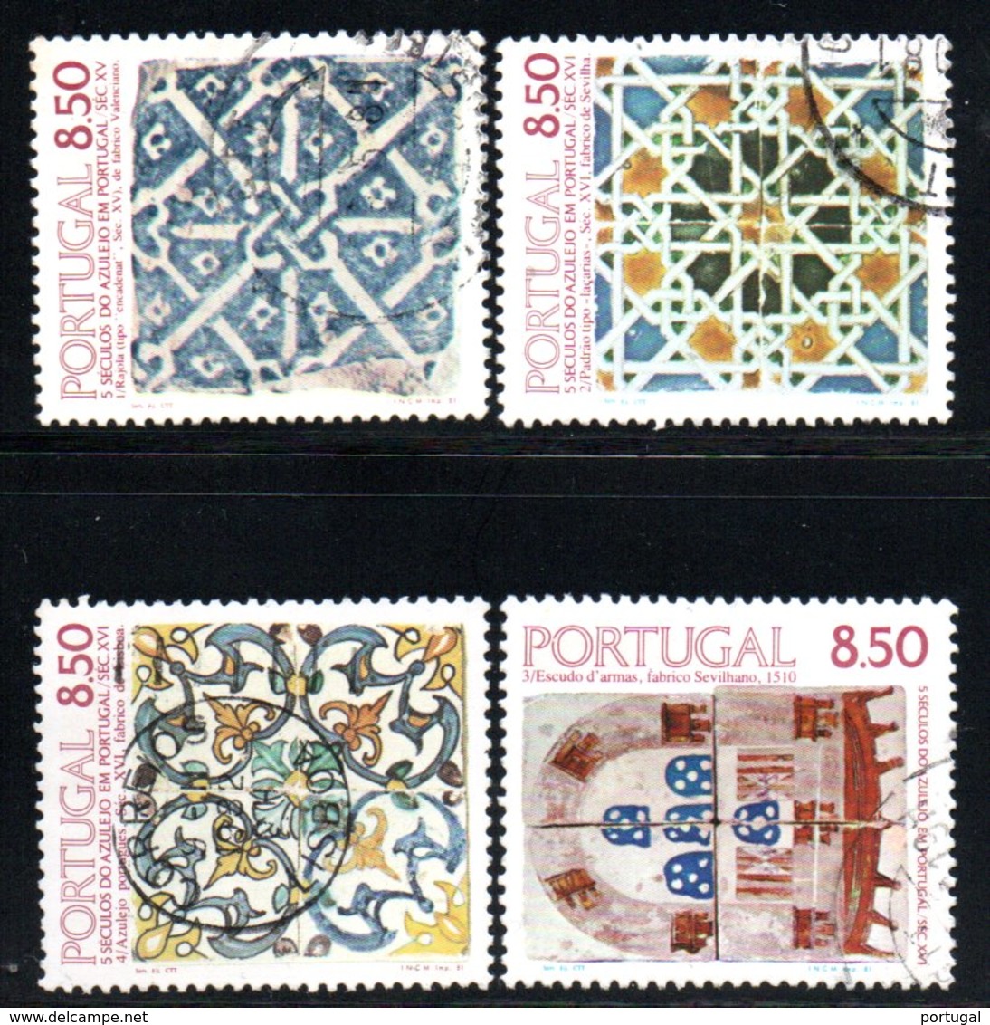 N° 1506,14,17,29 - 1981 - Used Stamps