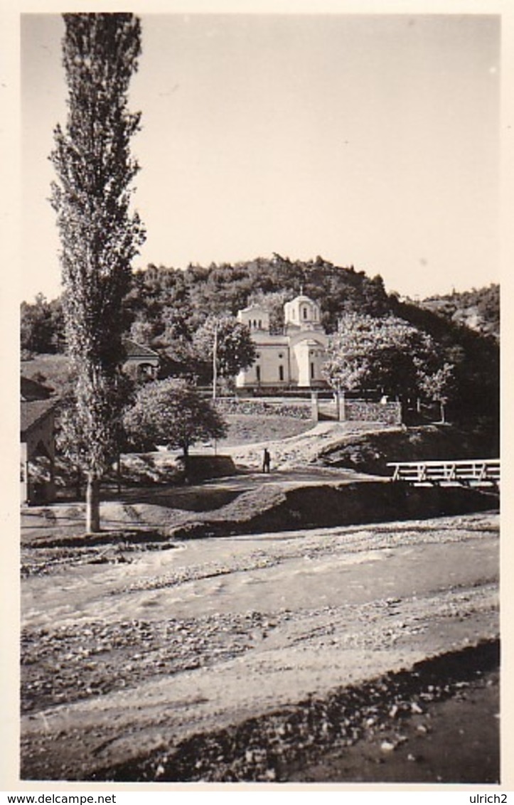 Foto Kirche  - Vmtl. Mazedonien -  Ca. 1940 - 8*5cm (44889) - Orte