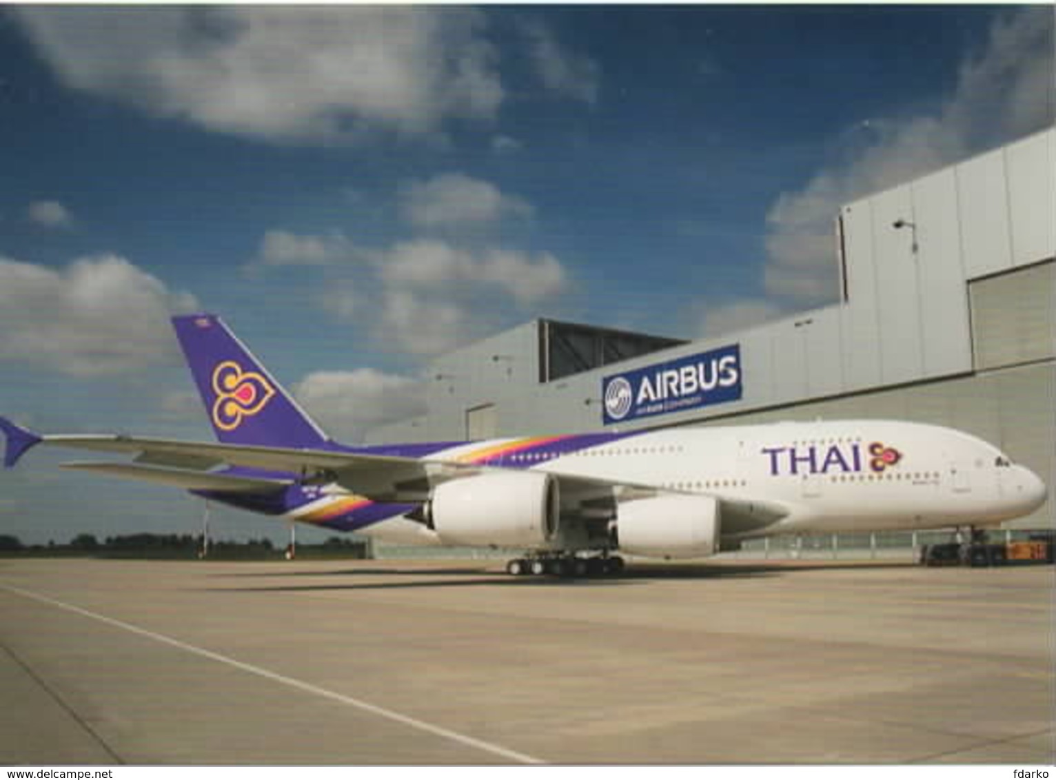 Airbus A380-800 Thai International Air Airlines Aviation Aereo A380 Avion Aircraft A.380 Aviation A 380 Aerei - 1946-....: Era Moderna