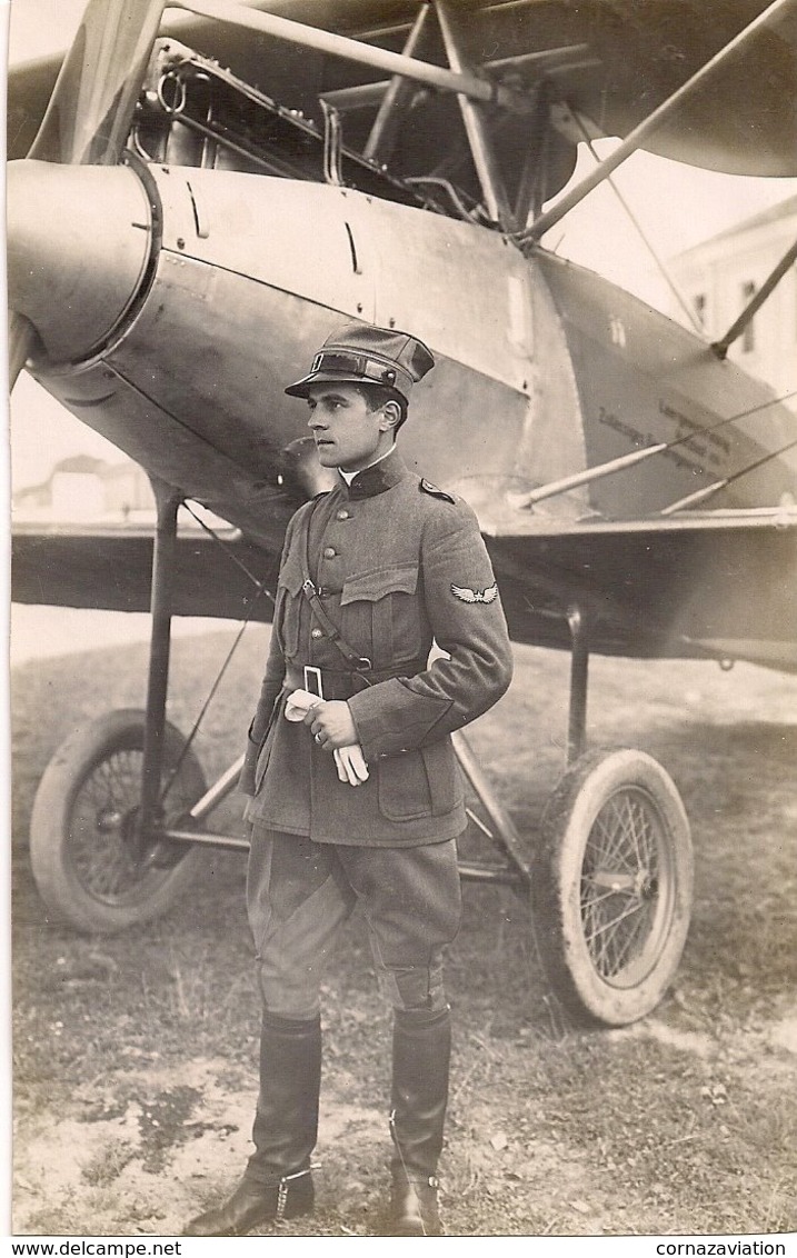 Aviation - Aviateur Lieutenant Léon Buclin De Genève - Aviation