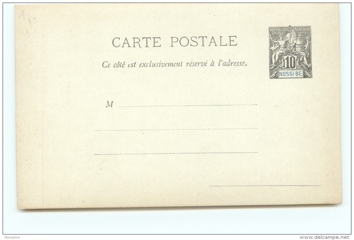 Entier  Carte Postale Groupe 10 Cent. Neuve - Storia Postale