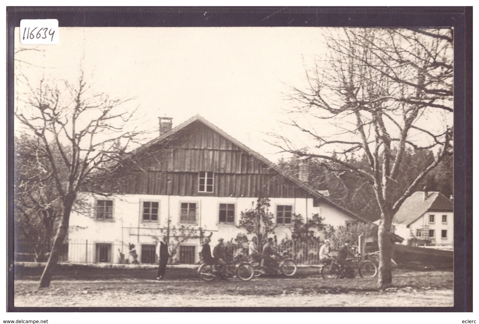 DISTRICT DE LA VALLEE - MOTOCYCLETTES A LA VALLEE DE JOUX ( SELON FOURNISSEUR DE LA CARTE ) - TB - Autres & Non Classés