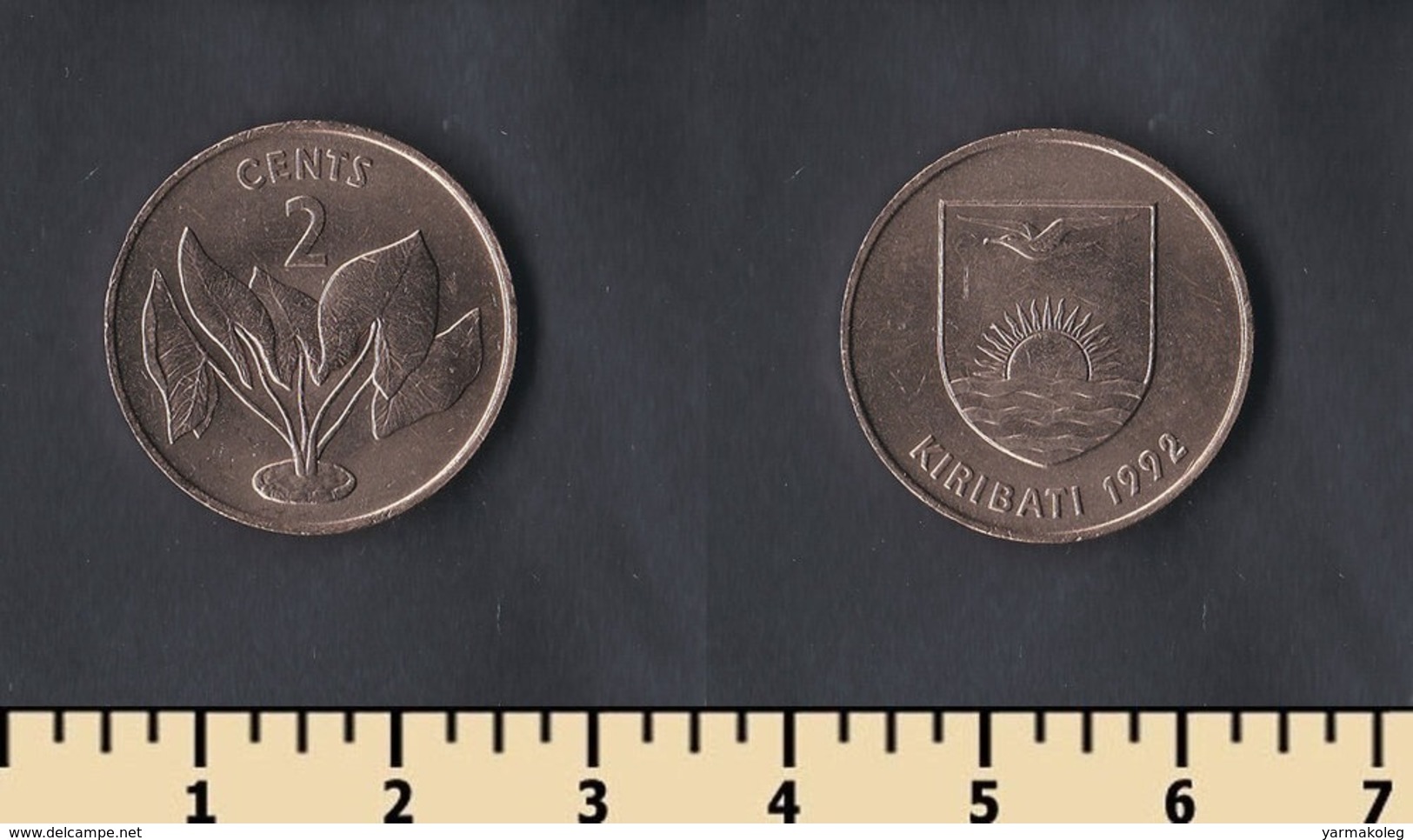 Kiribati 2 Cents 1992 - Kiribati