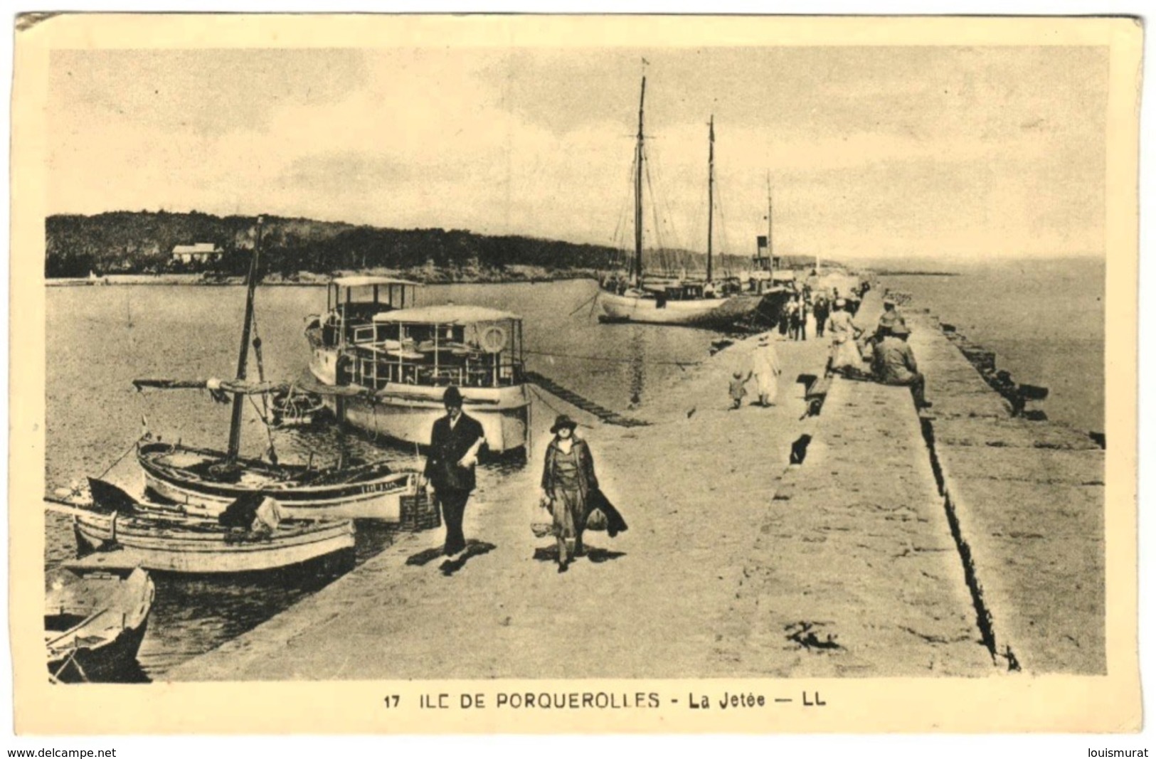 83 - Ile De Porquerolles - La Jetée - Porquerolles