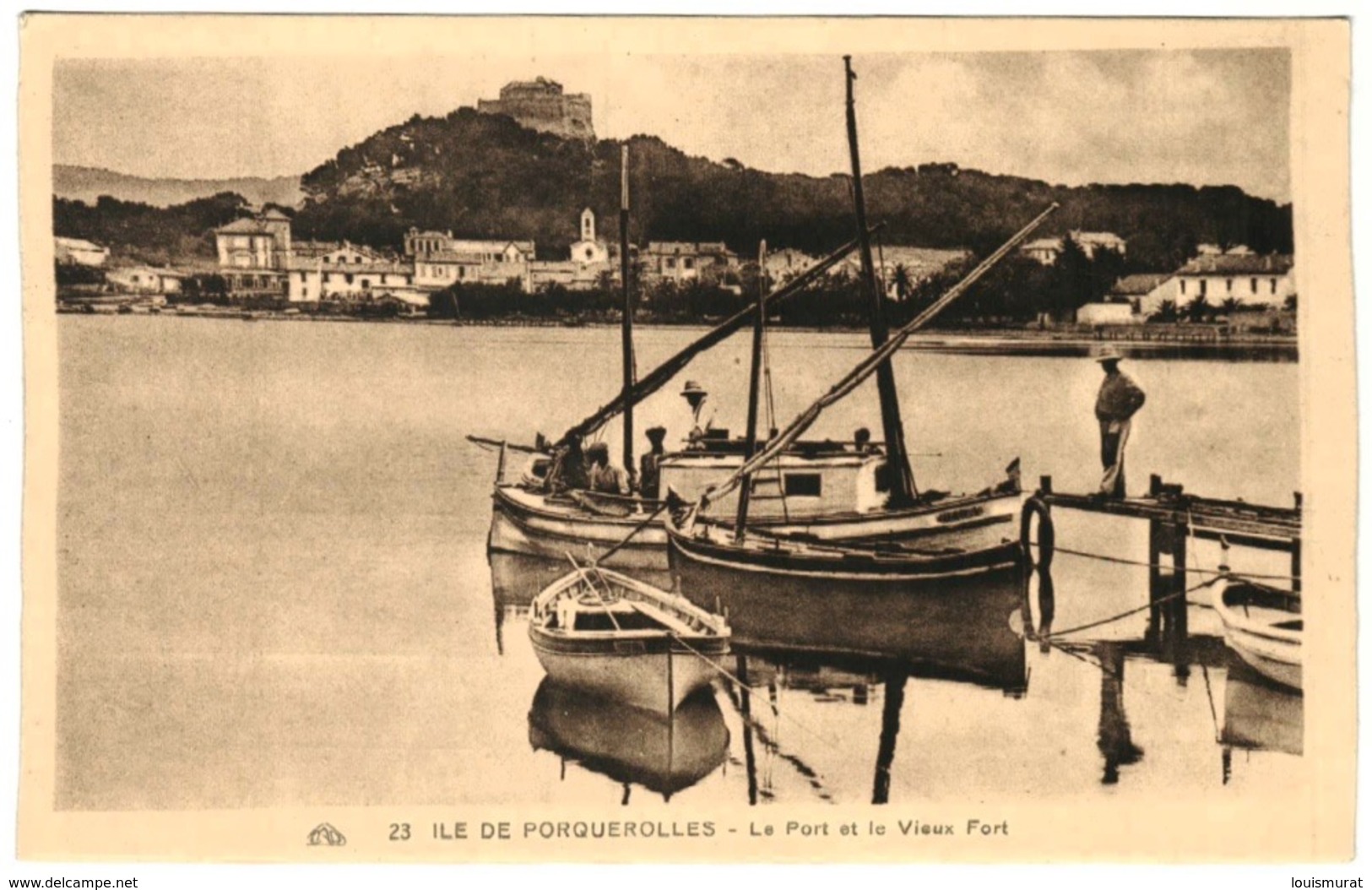 83 - Ile De Porquerolles - Le Port Et Le Vieux Port - Porquerolles