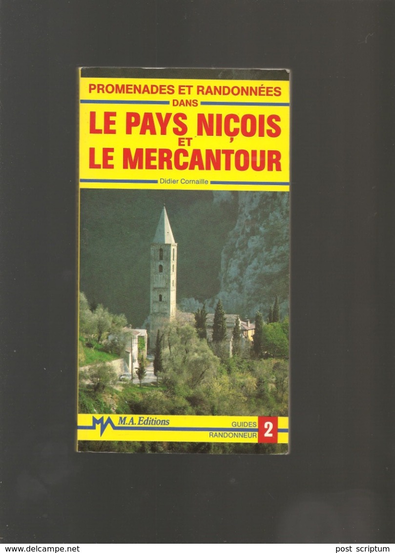 Livre-  Promenades Et Randonnées Dans Le Pays Niçois Et Le Mercantour - Côte D'Azur