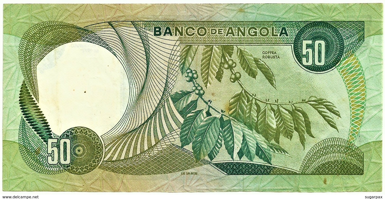 Angola - 50 Escudos - 24.11.1972 - Pick 100 - Série NG - Marechal Carmona - PORTUGAL - Angola