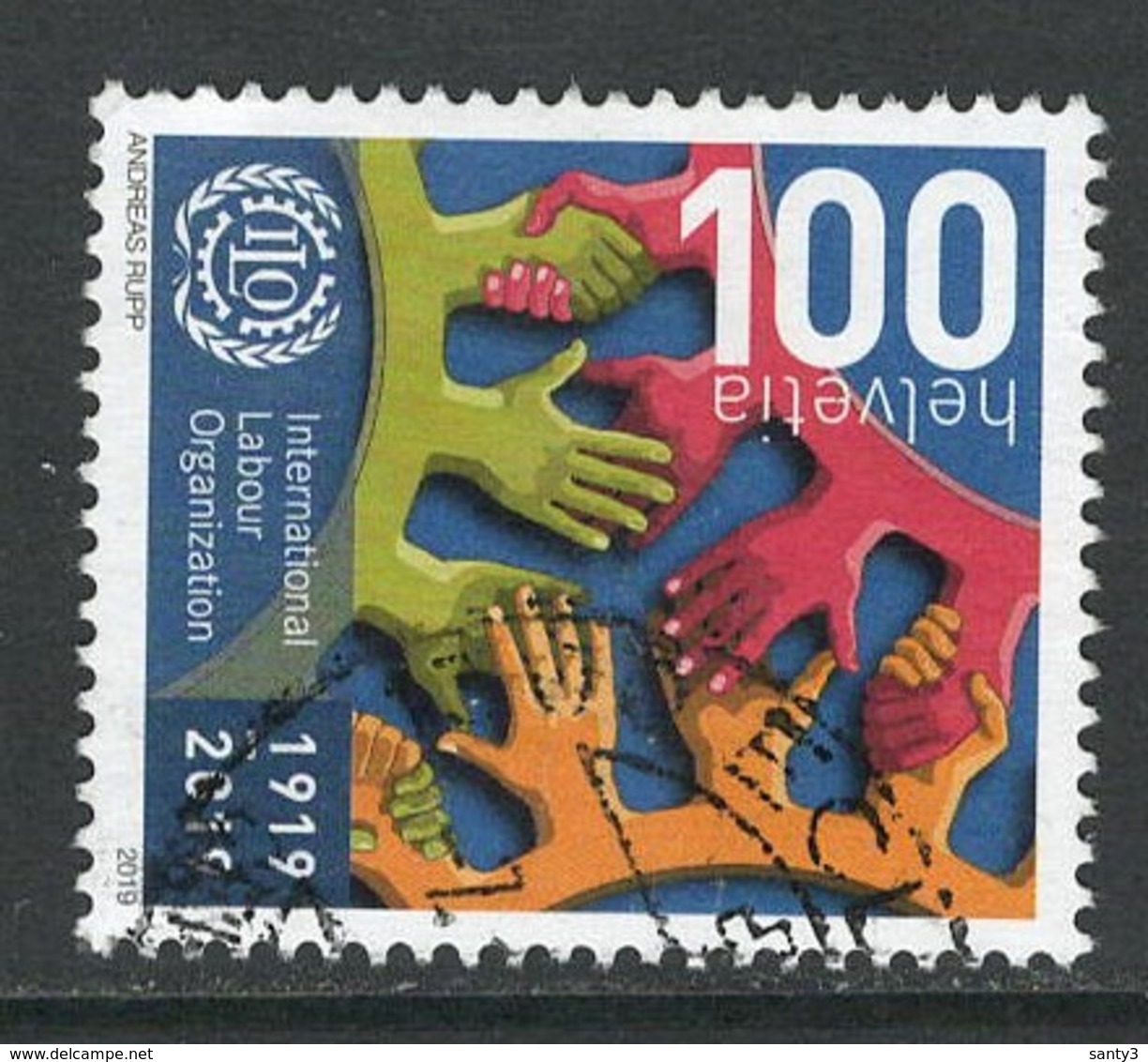 Zwitserland, Mi  Jaar 2019,  Prachtig Gestempeld, - Used Stamps