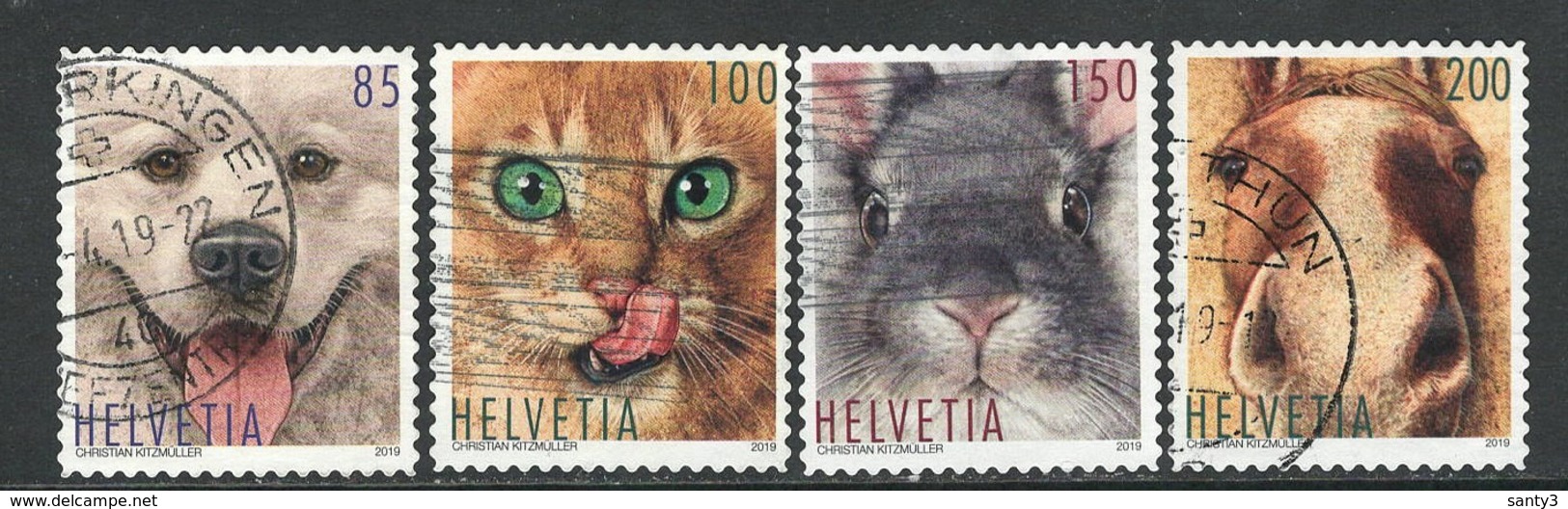 Zwitserland, Mi  Jaar 2019,  Reeks, Prachtig Gestempeld, - Used Stamps