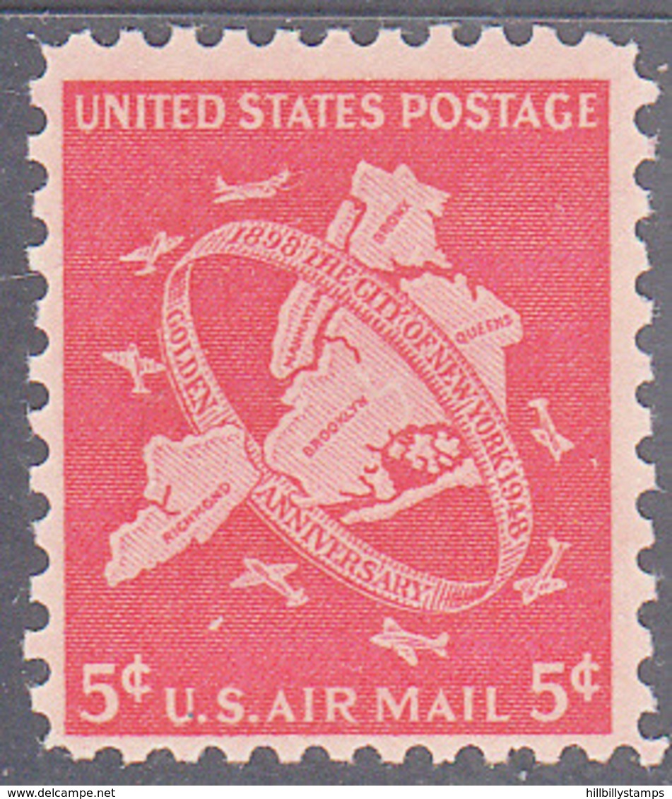 UNITED STATES     SCOTT NO C38    MNH     YEAR  1948 - 2b. 1941-1960 Nuevos