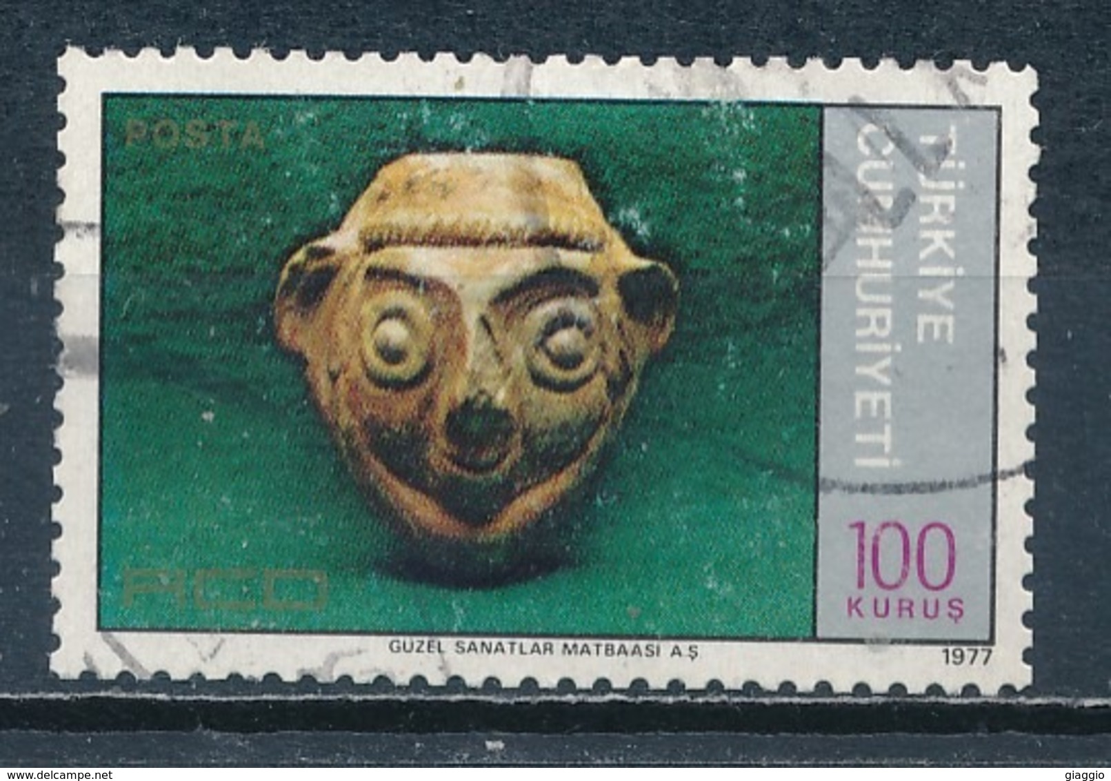 °°° TURCHIA TURKEY - Y&T N°2191 - 1977 °°° - Used Stamps