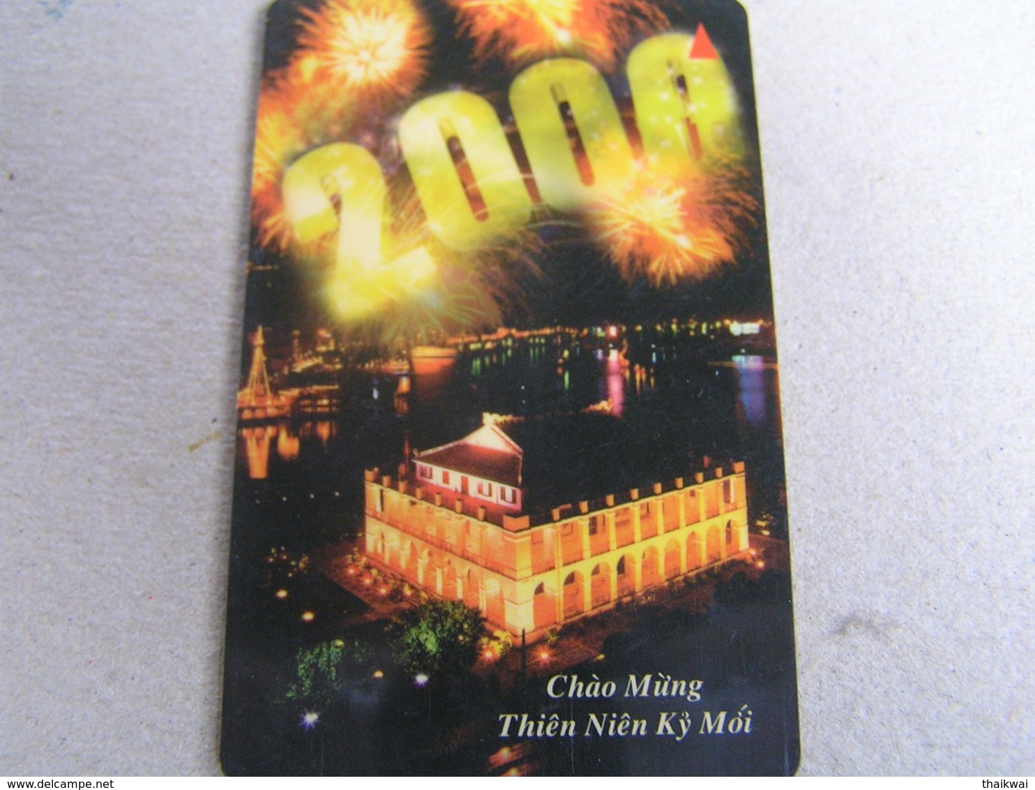 VIETNAM Used GPT Card   7MVSD Year 2000 - Singapore