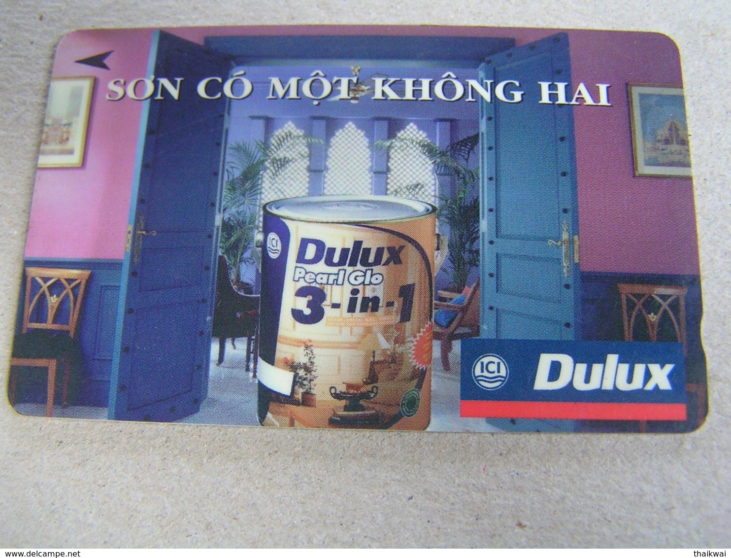 VIETNAM Used GPT Card   8UPV DULUX PAINT - Vietnam