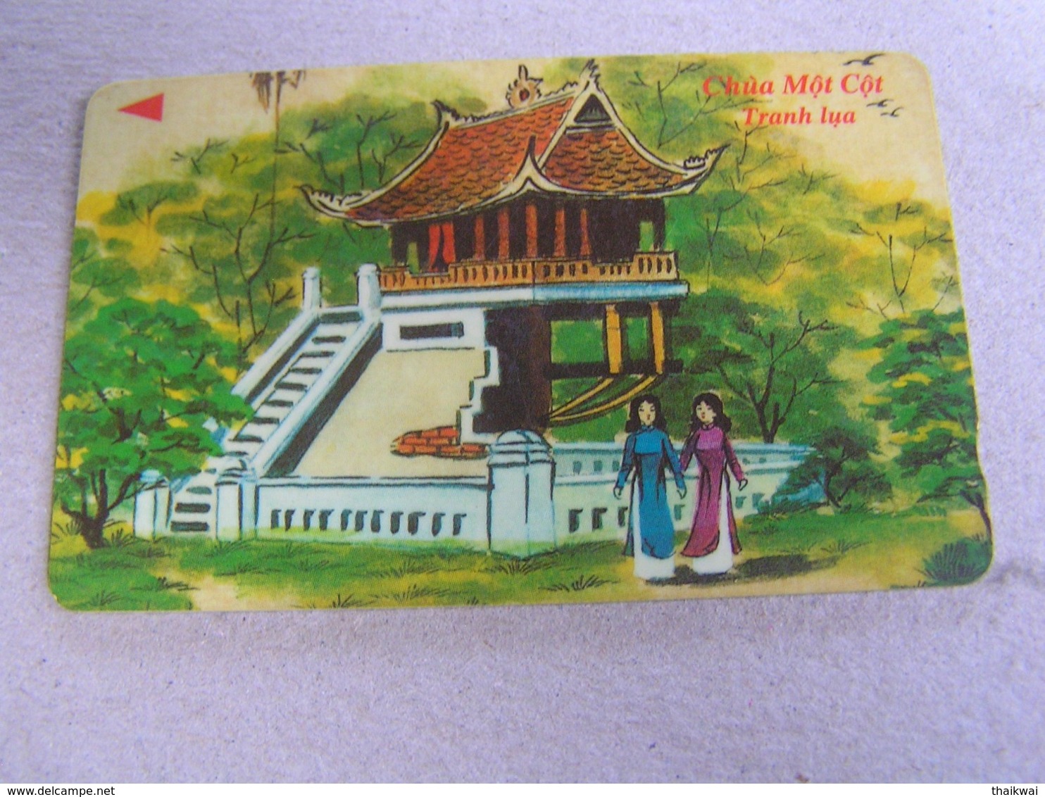 VIETNAM Used GPT Card,    8MVSB  Chia Mot Cot, Building - Vietnam
