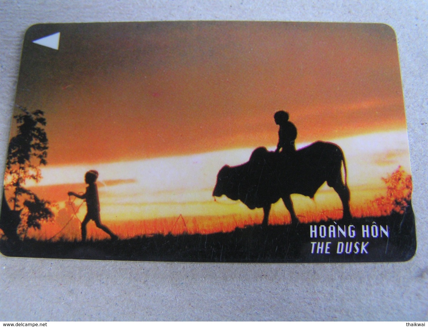 VIETNAM Used GPT Card,      20VMCA The Dusk. Taking The Cattle Home - Vietnam