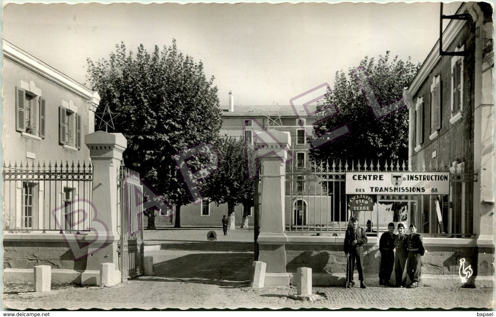 Montélimar (26) - Entrée De La Caserne Saint-Martin (Texte Au Verso En ''Morse'') - Montelimar