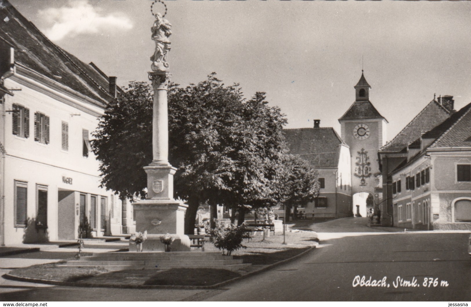 AK- Stmk - Obdach - Ortsansicht - 1960 - Obdach