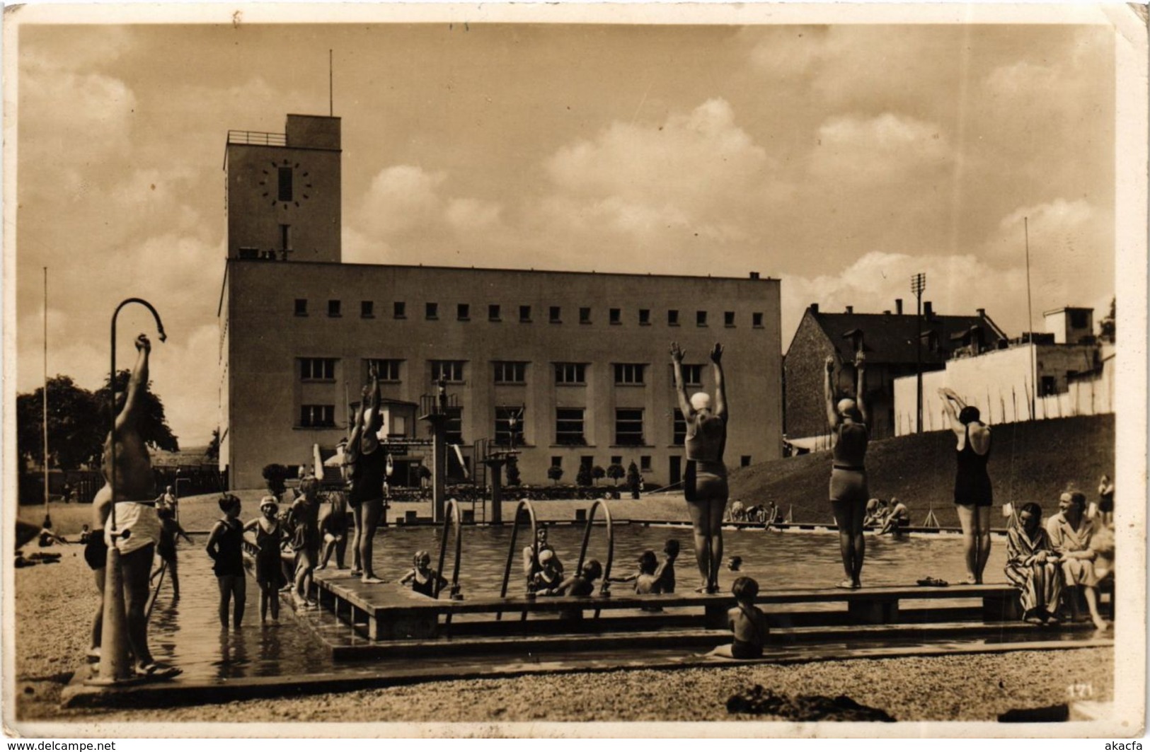 CPA AK Pirmasens - Stadtbad - Freibadanlage Und Hallenbad GERMANY (914072) - Pirmasens