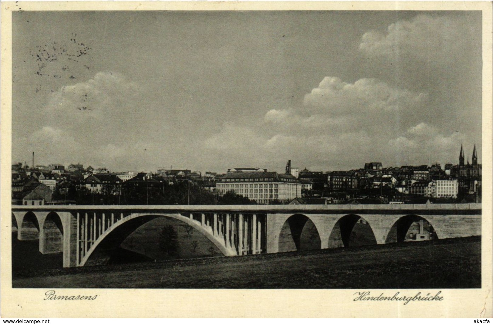 CPA AK Pirmasens - Hindenburgbrucke GERMANY (914085) - Pirmasens