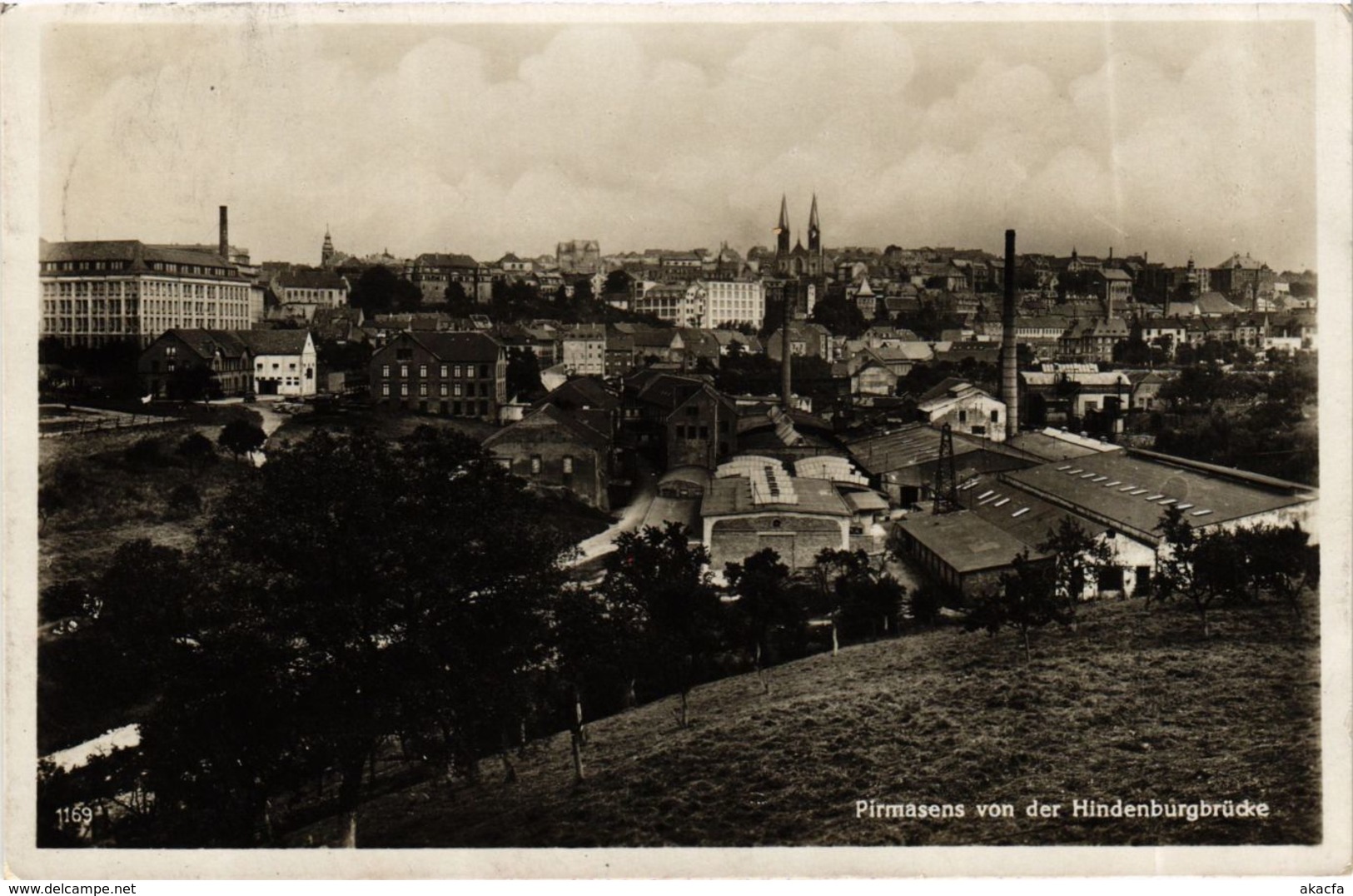 CPA AK Pirmasens - Pirmasens Von Der Hindenburgbrucke GERMANY (914108) - Pirmasens