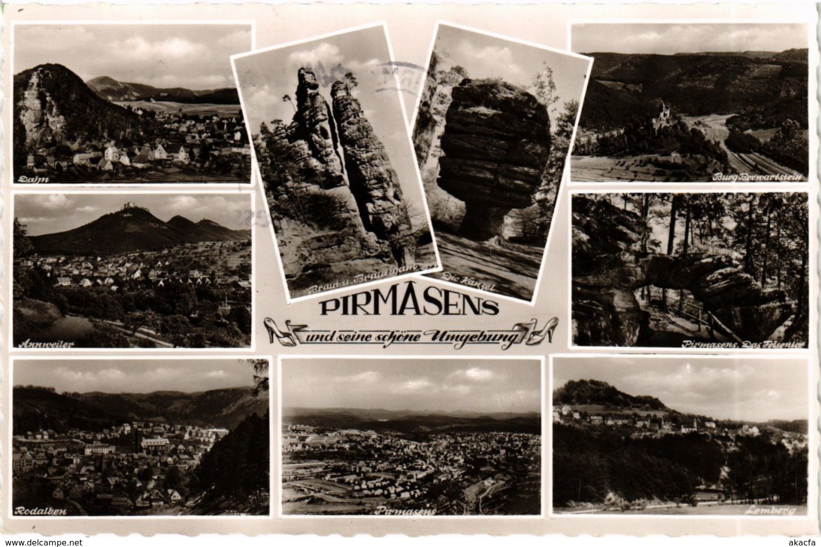 CPA AK Pirmasens - Pirmasens Und Umbebung - Scenes - Views GERMANY (914120) - Pirmasens