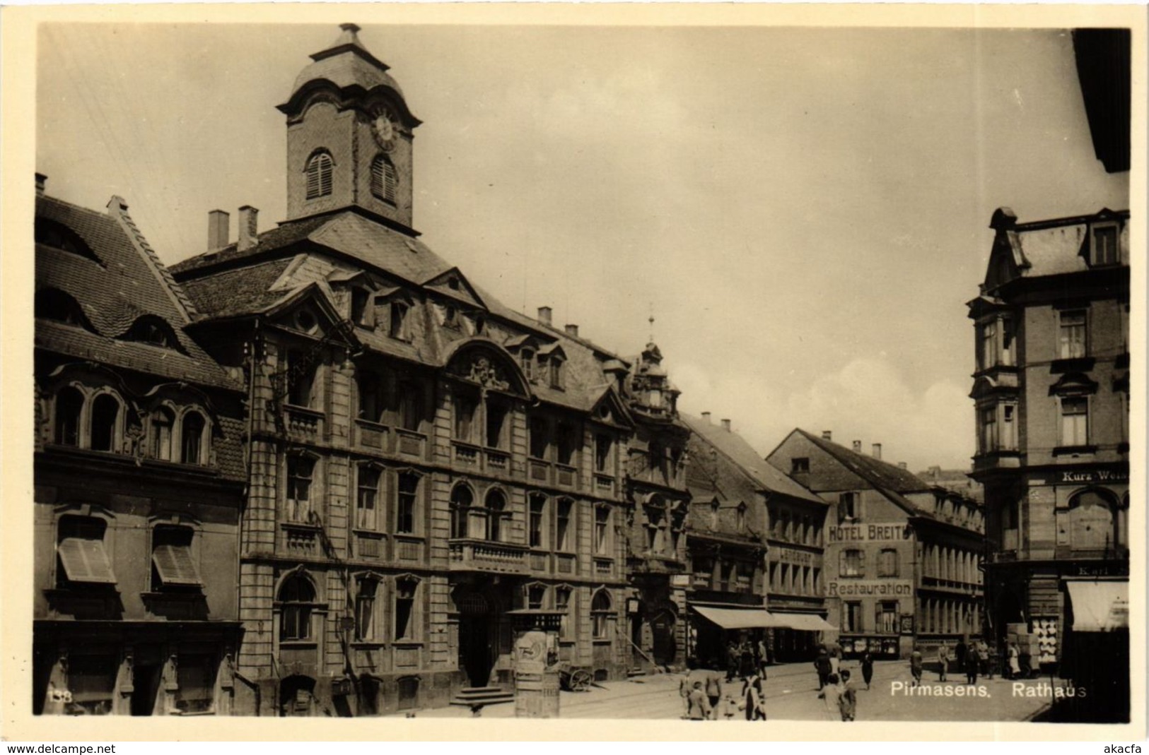 CPA AK Pirmasens - Rathaus GERMANY (914124) - Pirmasens