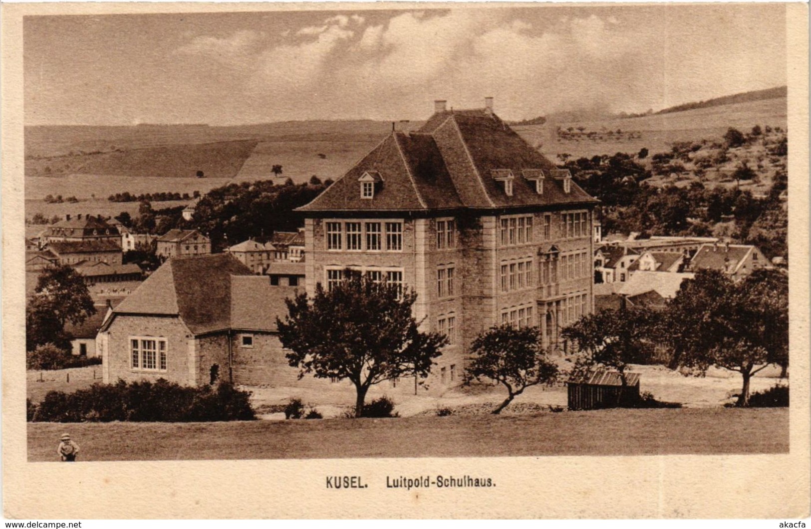 CPA AK Kusel - Luitpold-Schulhaus GERMANY (914185) - Kusel