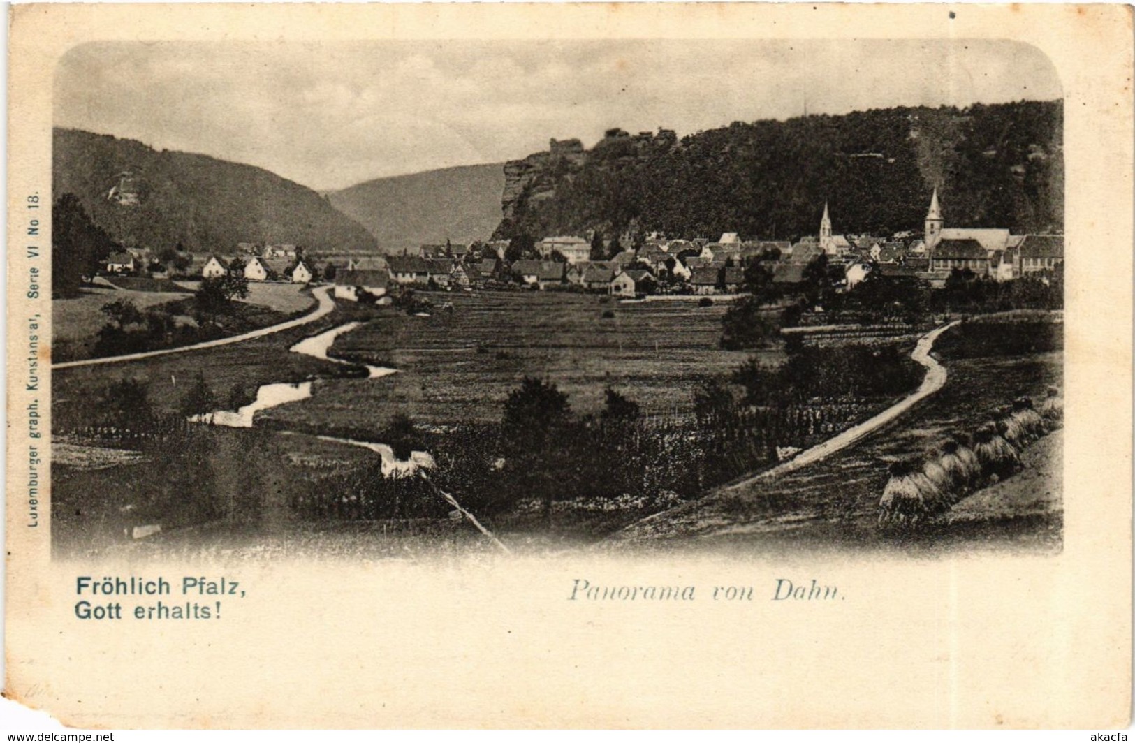 CPA AK Dahn - Panorama Von Dahn GERMANY (914205) - Dahn