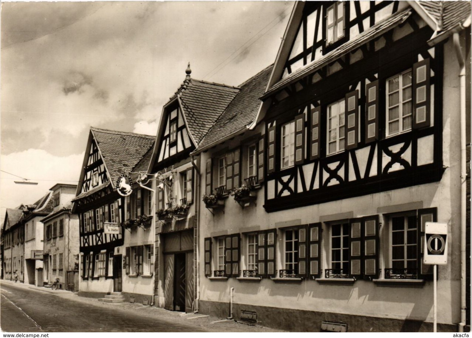 CPA AK Kandel - Historiches Gasthaus Zum Rossel GERMANY (914218) - Kandel