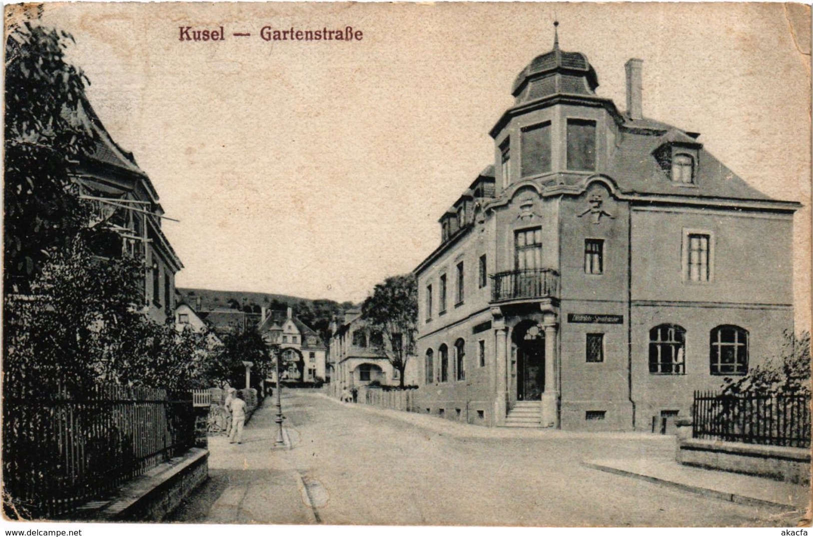 CPA AK Kusel - Gartenstrasse GERMANY (914792) - Kusel