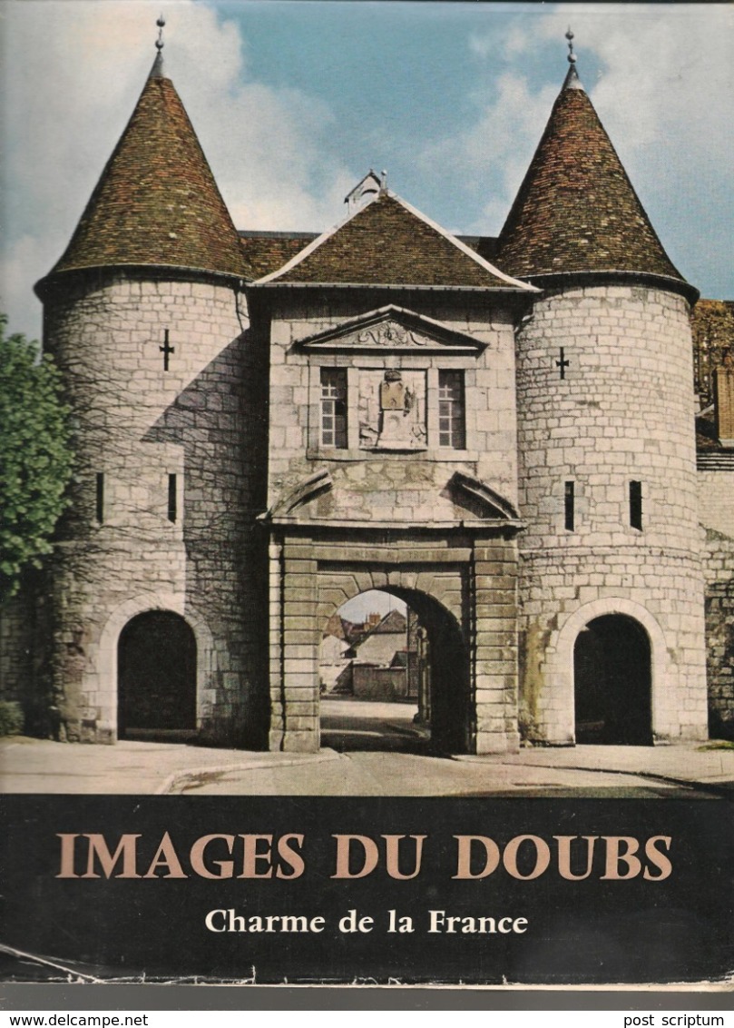 Livre-  Images Du Doubs Charme De La France (album Photos En Noir Et Blanc) - Franche-Comté