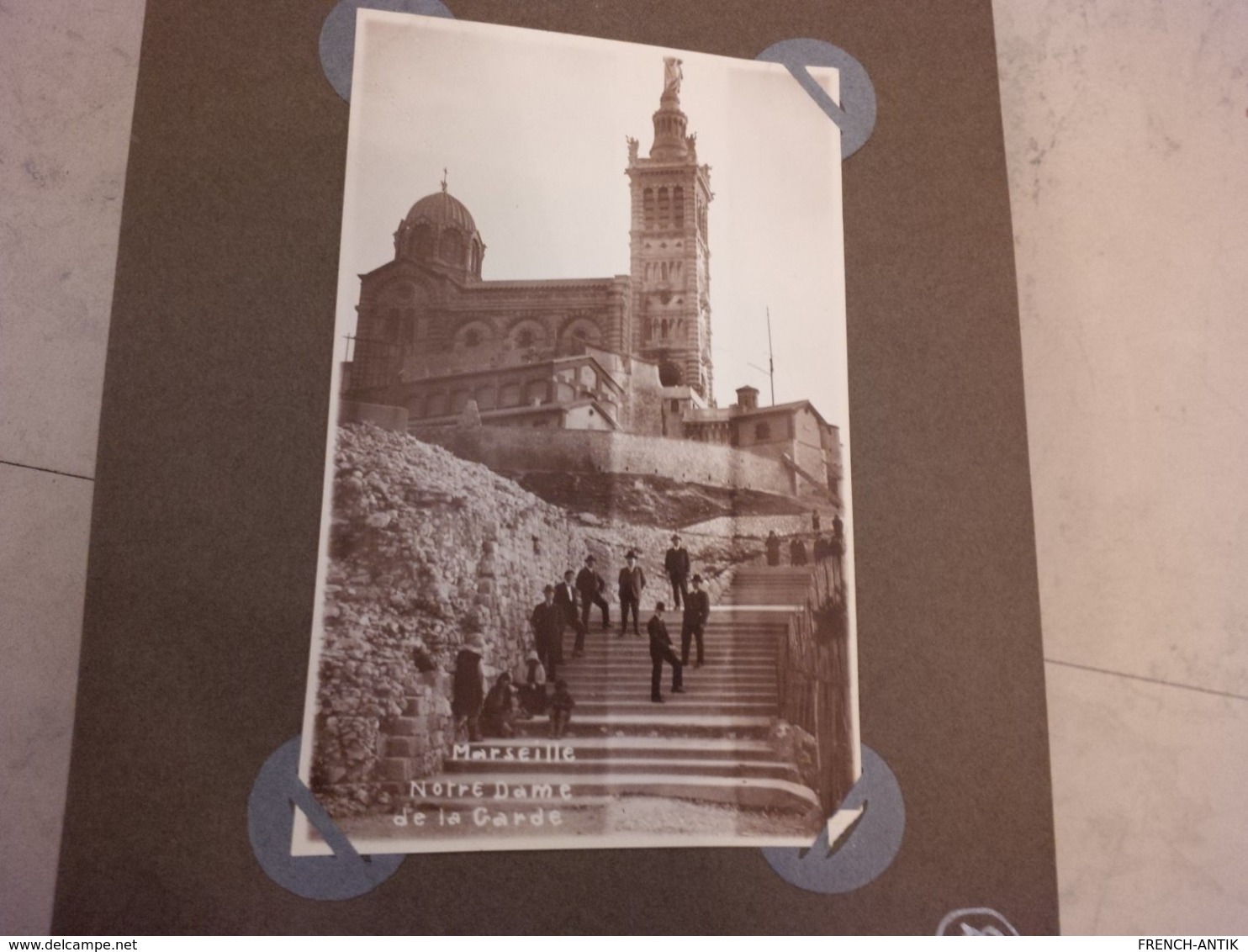 PHOTO MARSEILLE NOTRE DAME DE LA GARDE - Notre-Dame De La Garde, Funicolare E Vergine