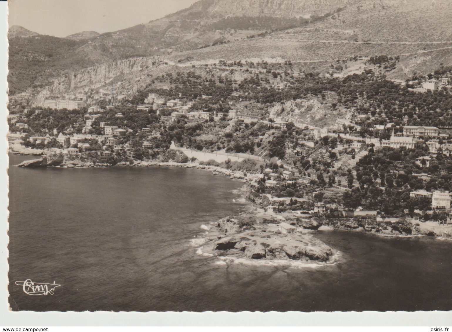 C. P . - PHOTO - CAP D'AIL - VUE AÉRIENNE DE LA POINTE DES DOUANIERS - 7 - CIM - Cap-d'Ail