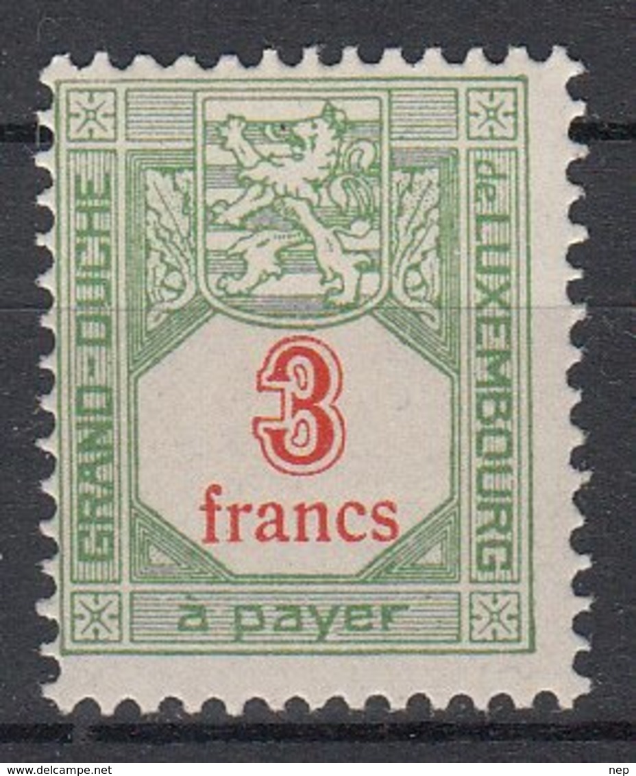 LUXEMBURG - Michel - 1922/35 - Nr 22 A - MNH** - Postage Due