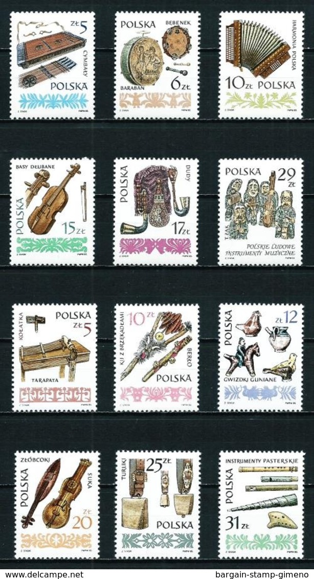 Polonia (serie Instrumentos) Nuevo Cat.11€ - Colecciones