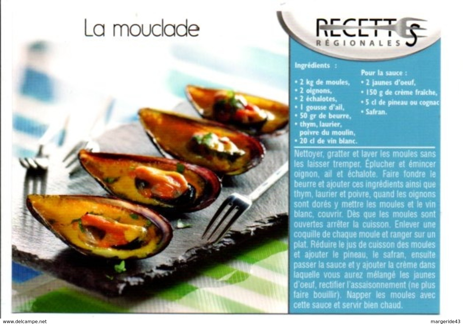 RECETTE - MOUCLADE - Recettes (cuisine)