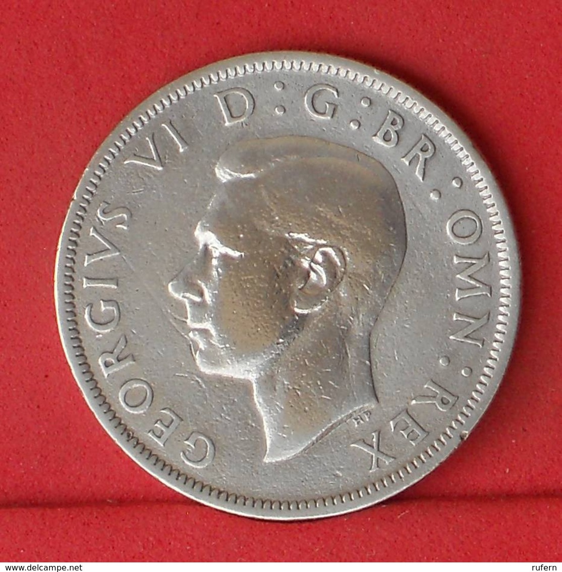 GREAT BRITAIN HALF CROWN 1940 - *SILVER*   KM# 856 - (Nº32110) - K. 1/2 Crown