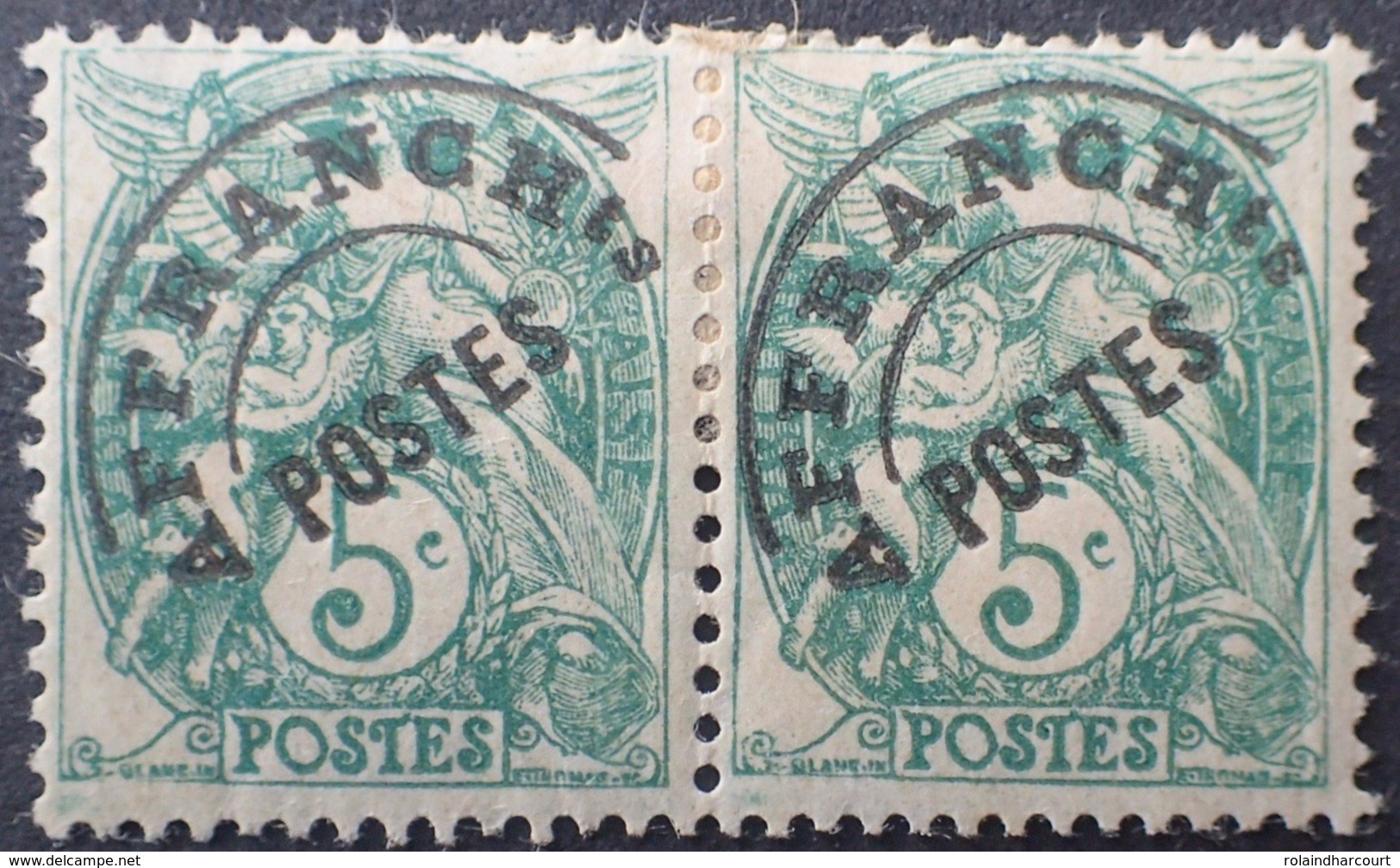 DF50478/697 - 1922 - TYPE BLANC - PREO - PAIRE N°41 TIMBRES NEUFS(*) - 1893-1947