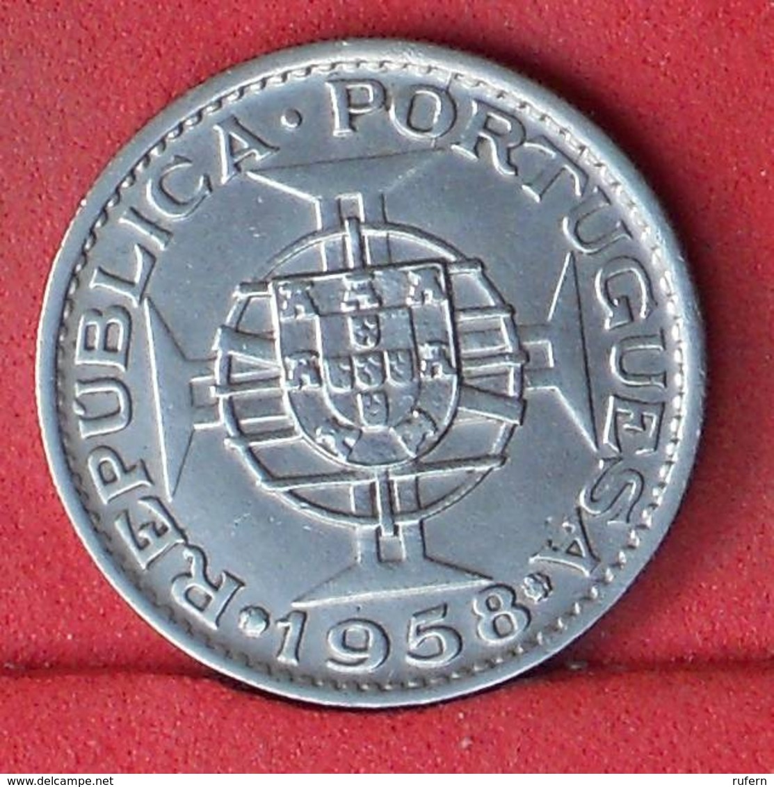 TIMOR 60 CENTAVOS 1958 -    KM# 12 - (Nº32125) - Portugal