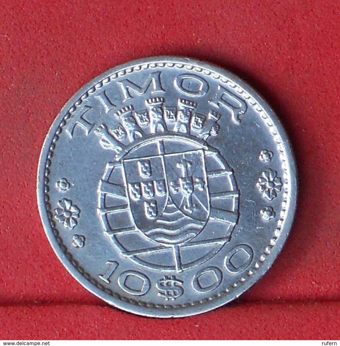 TIMOR 10 ESCUDOS 1964 - *SILVER*   KM# 16 - (Nº32128) - Portugal