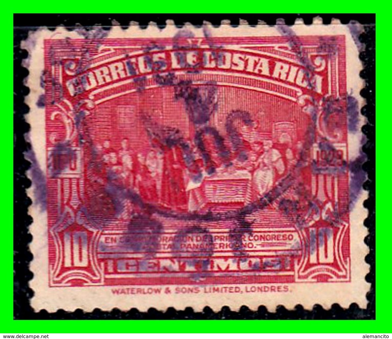 COSTA RICA SELLO AÑO 1931 - Costa Rica