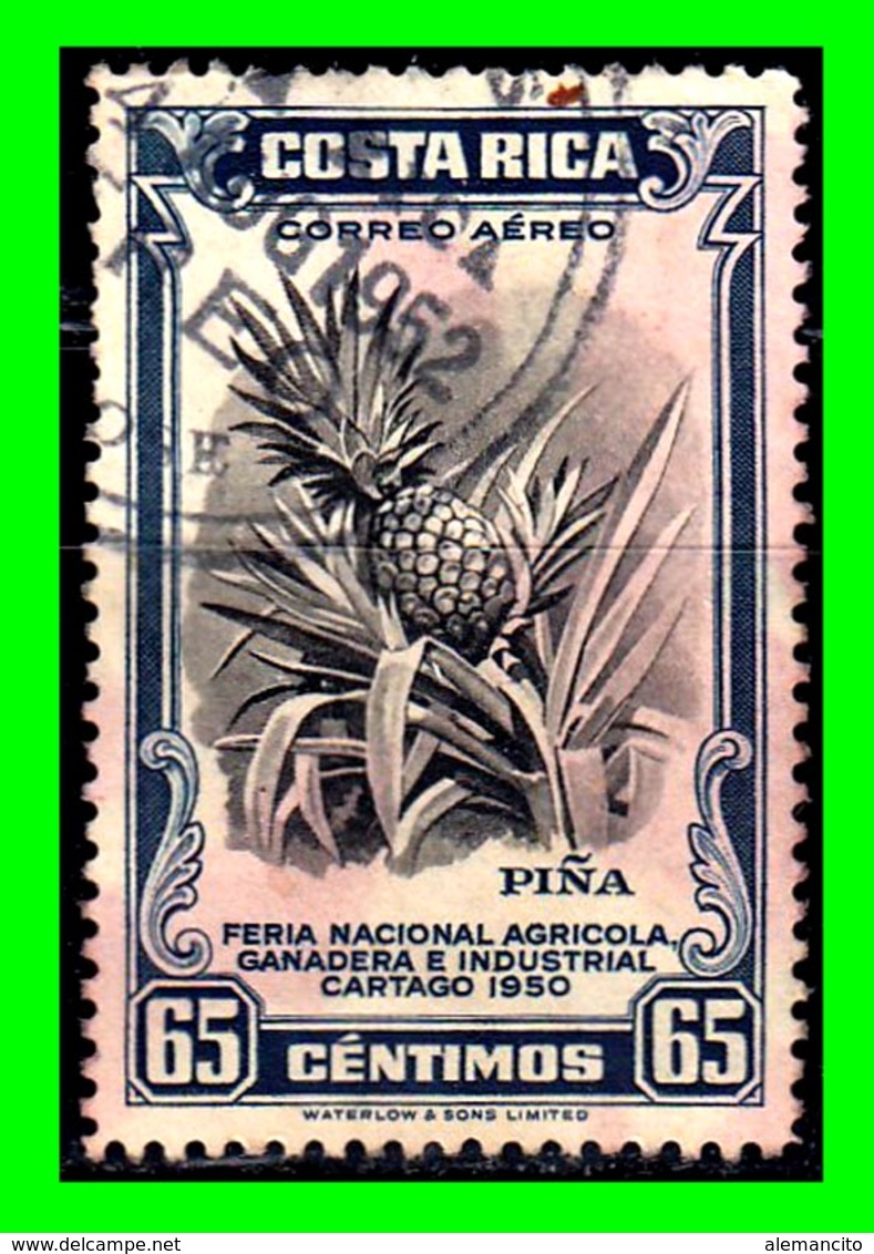 COSTA RICA SELLO AÑO 1950 CORREO AEREO - Costa Rica