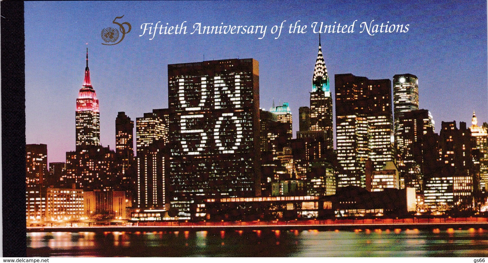 UNO-New York, 1995,  692/03 MH 0-1,  MNH **,   50 Jahre Vereinte Nationen (UNO), Booklet - Libretti