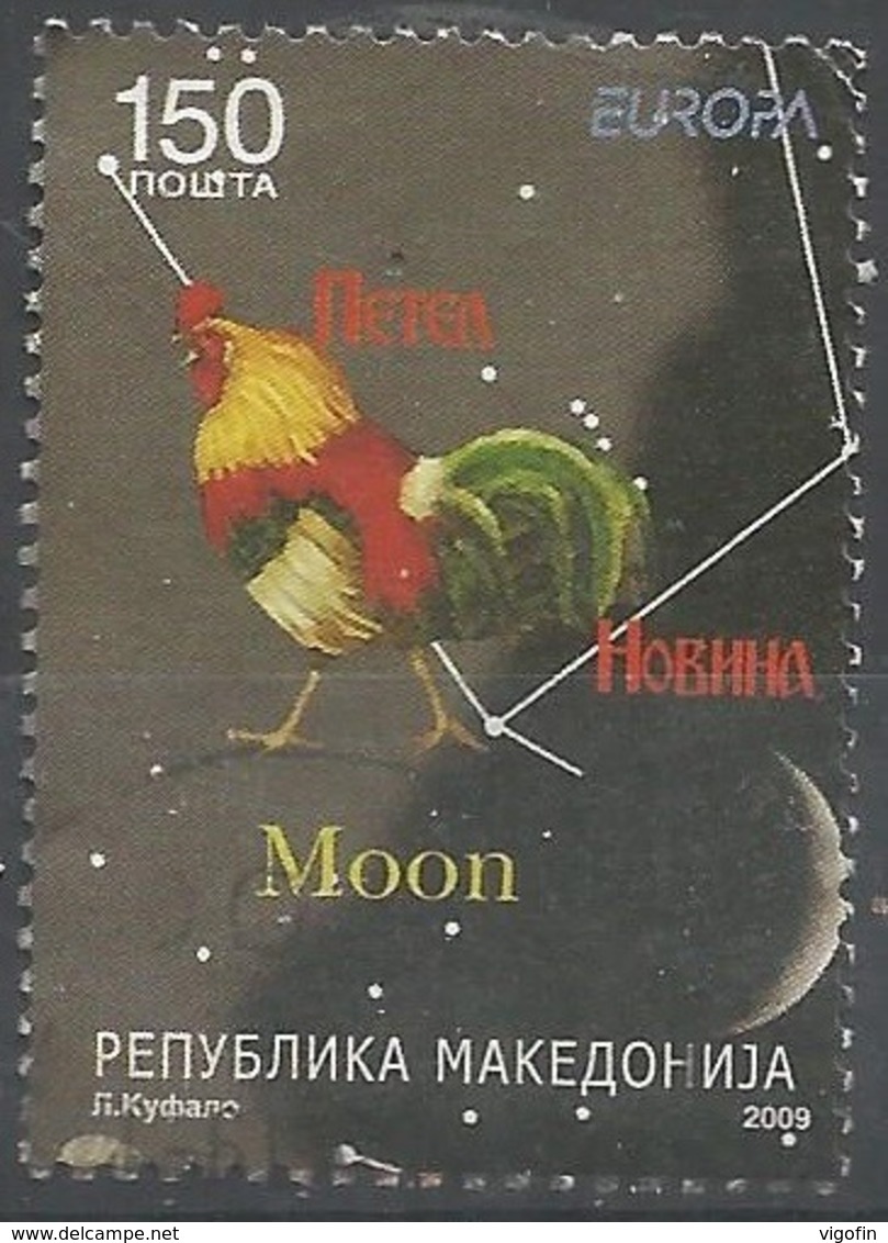 MK 2009-504 EUROPA CEPT, MACEDONIA, 1 X 1v, Used - 2009